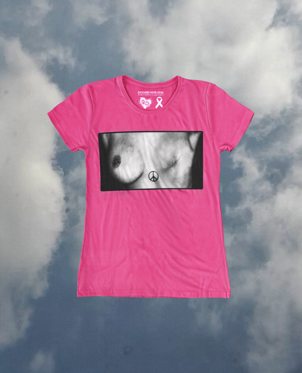 OCTOBRE ROSE TEE (MASTECTOMIE)
